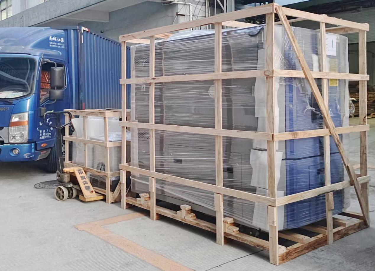 電磁振動臺發(fā)貨青島老客戶公司